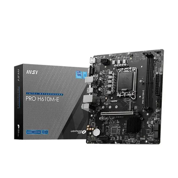 MSI PRO H610M-E